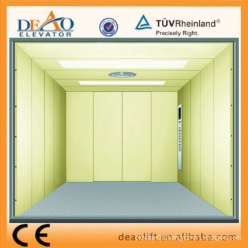 Machine Roomless Freight Elevator with Opposite Entrance